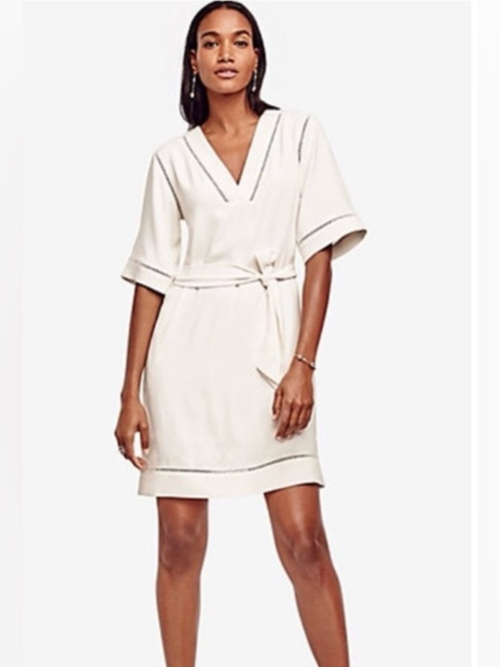 NWT Ann Taylor Light Creme Dress. SP.